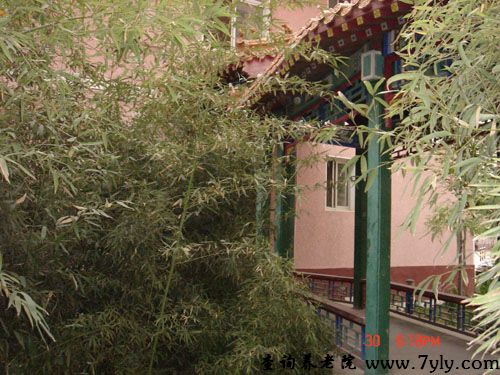 北京平谷老年公寓幽雅的走廊
