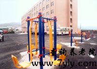大连市福林养老中心院内室外健身设备