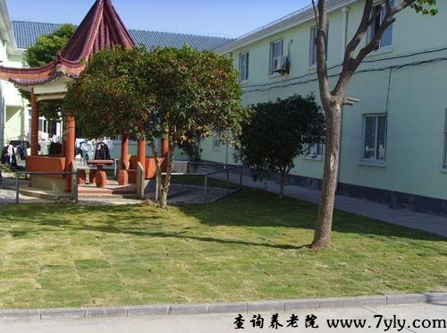 上海市南汇区下沙敬老院休息凉亭