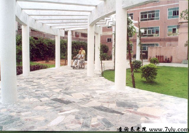 广州市良典养老院祈寿园步行路