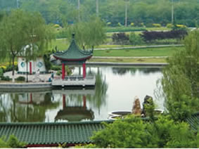 北京华龙老年公寓公园美景