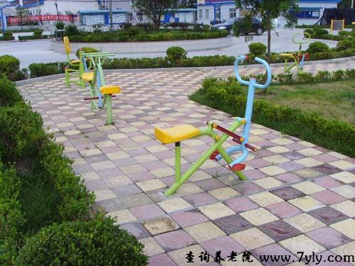 上海市南汇区下沙敬老院室外健身设施